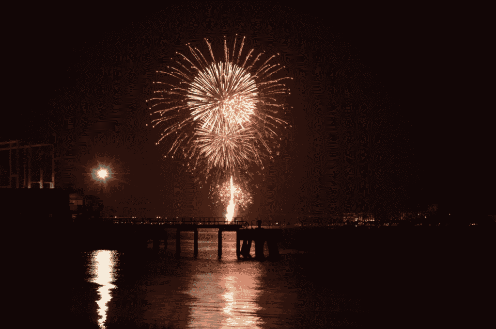charleston fireworks